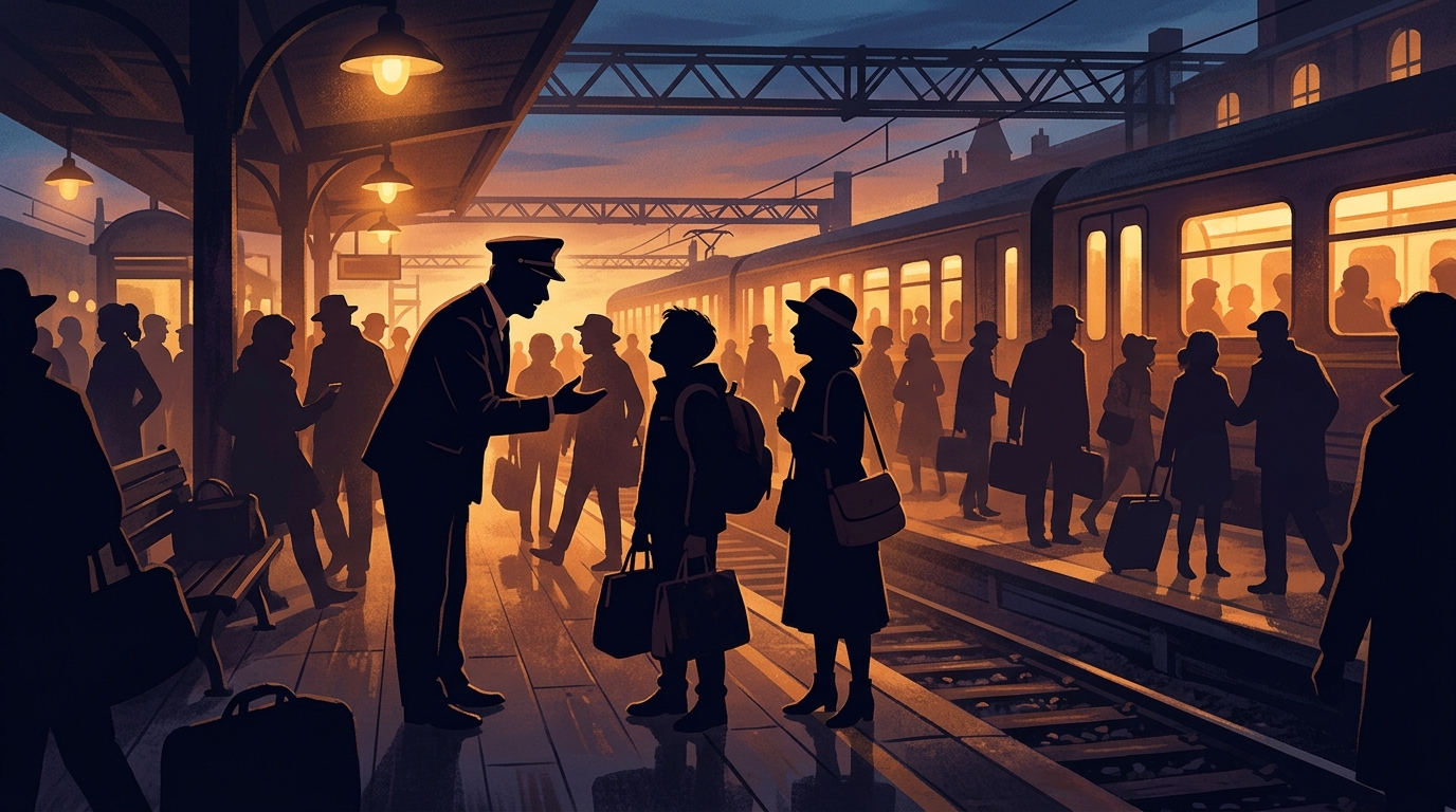 駅員 案内 イメージ