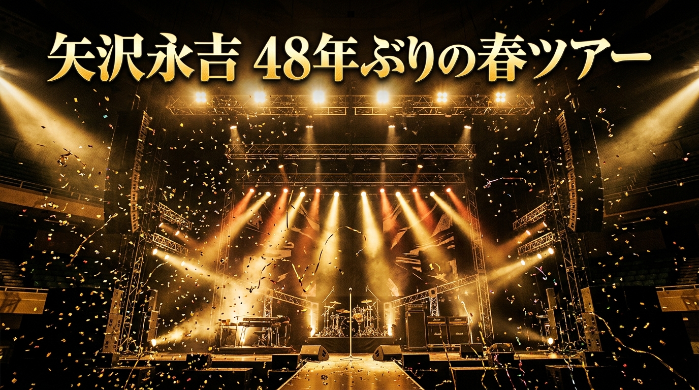 矢沢永吉 48年ぶりの春ツアー