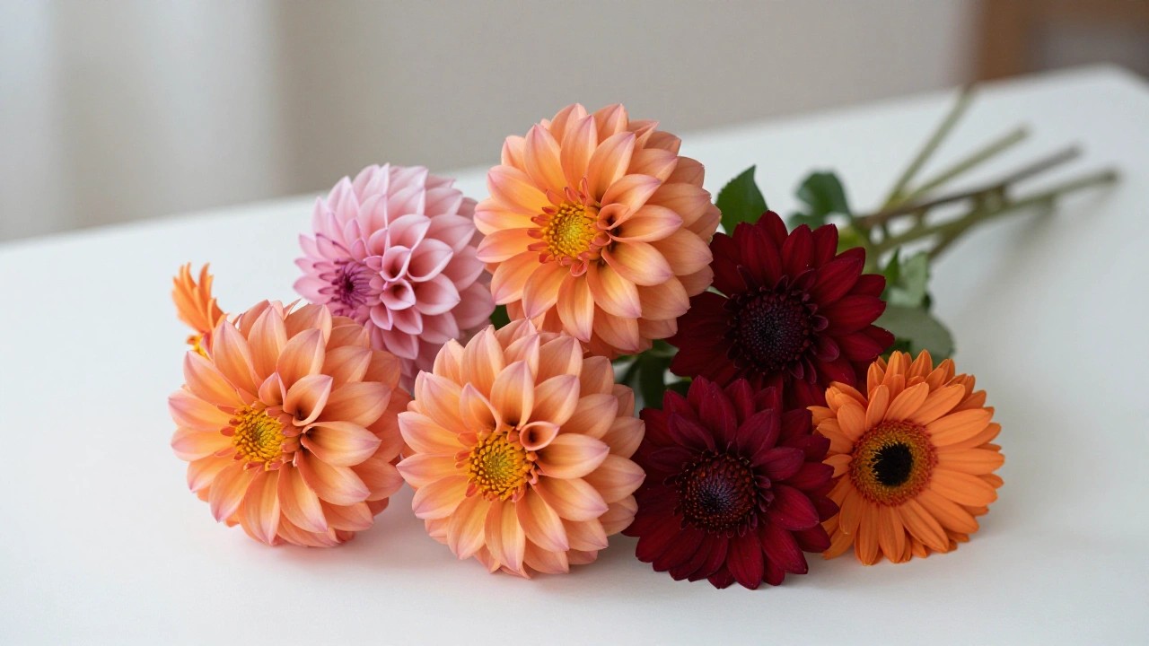 秋の花束のイメージ