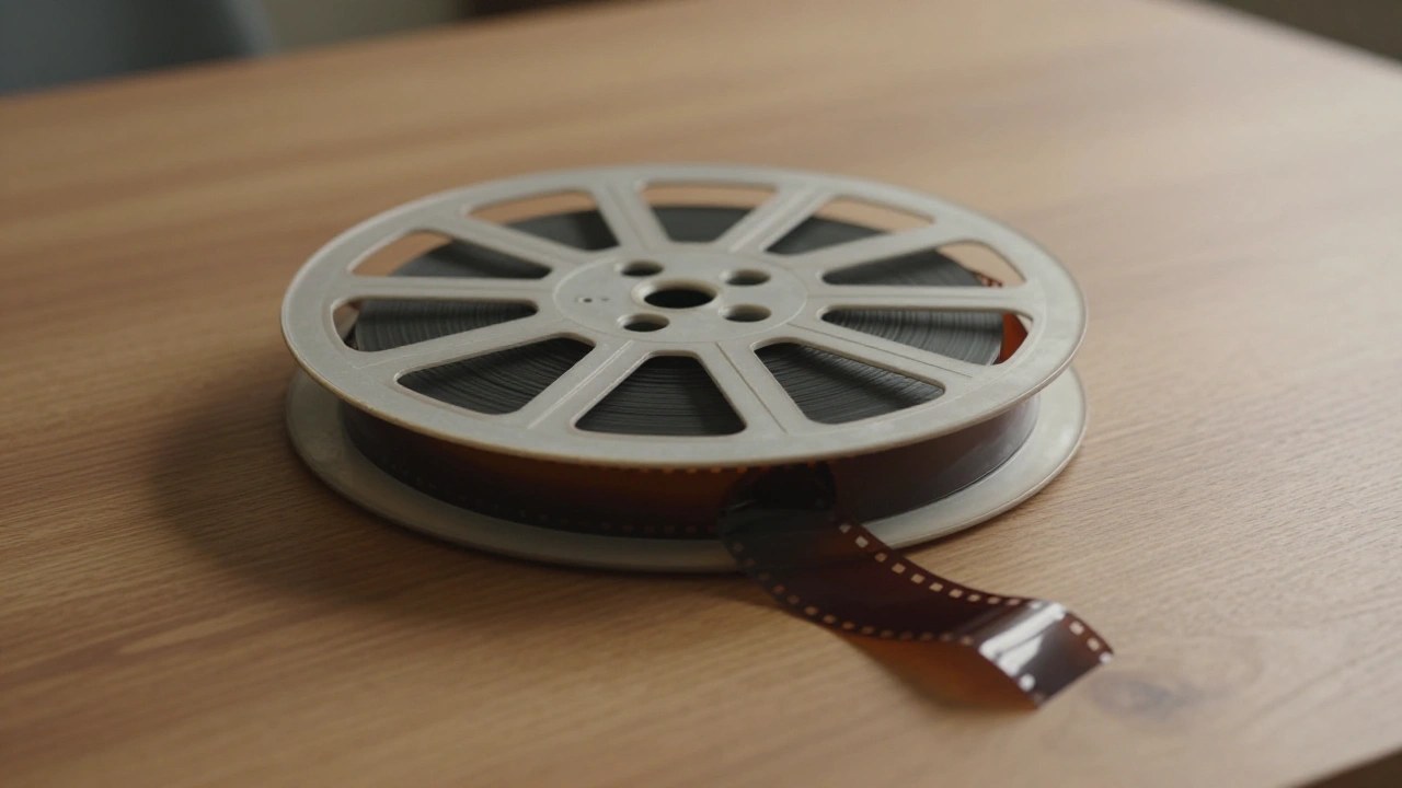映画のフィルムリールのイメージ
