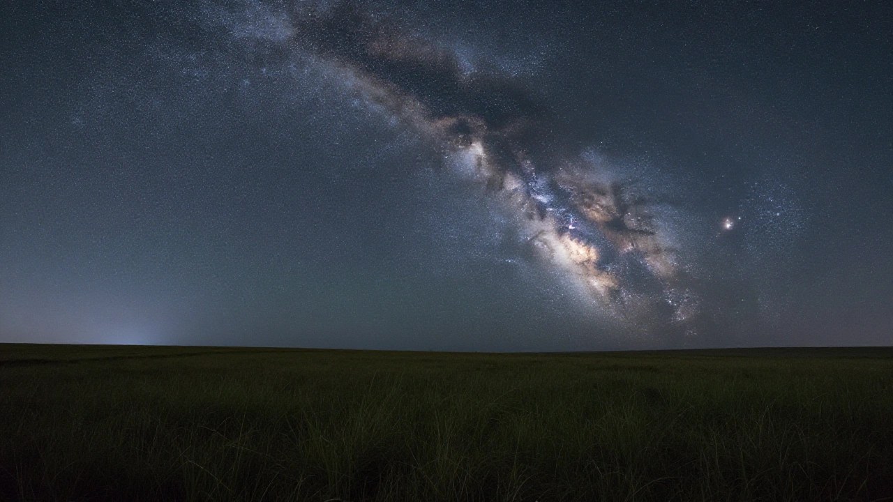 星空と天の川のイメージ